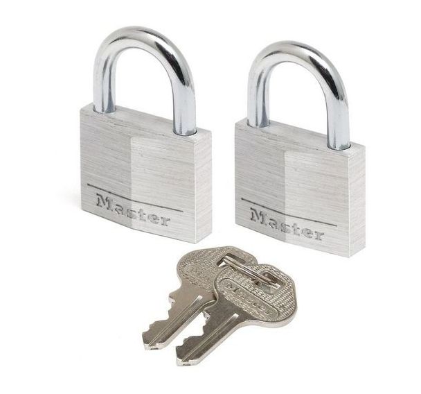 Cadenas à clé aluminium 9130EURT - Master Lock