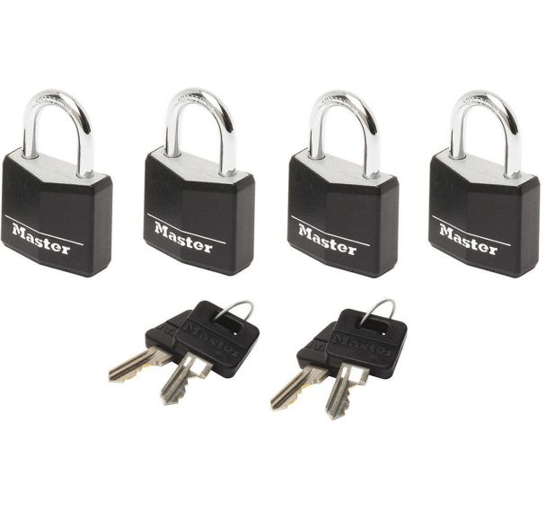 Cadenas à clé en aluminium massif 9120EUR - Master Lock