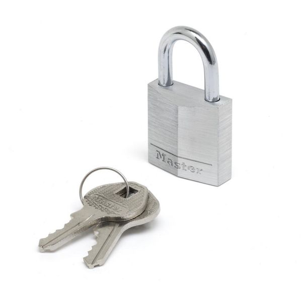 Cadenas à clés en aluminium massif - Master Lock
