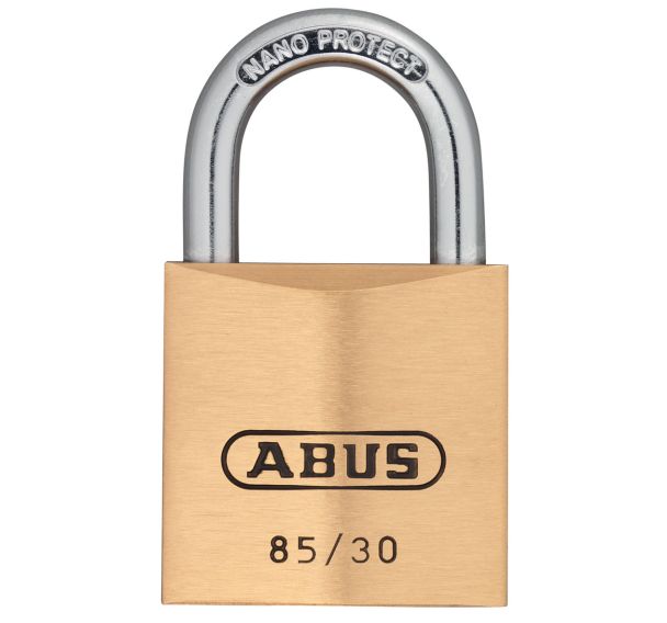 Cadenas de sécurité Abus série 85 pour clé passe - Varié 2 clés - 30mm