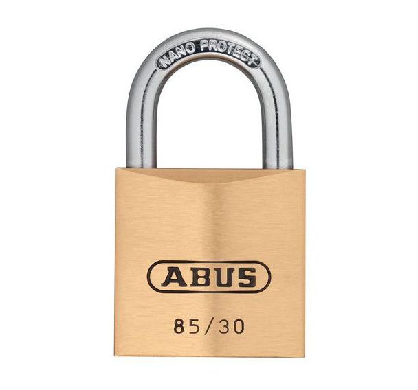 Cadenas de sécurité Abus série 85 pour clé passe - Varié 2 clés - 30mm