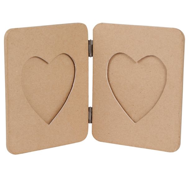 Cadre album avec cœurs (Lot de 10)