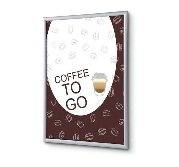 Cadre complet Clic-clac Café à emporter - Anglais - Showdown Displays