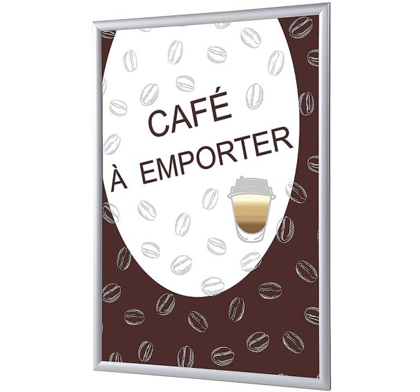 Cadre complet Clic-clac Café à emporter - Français - Showdown Displays