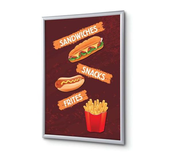 Cadre complet Clic-clac Collations - Anglais - Showdown Displays