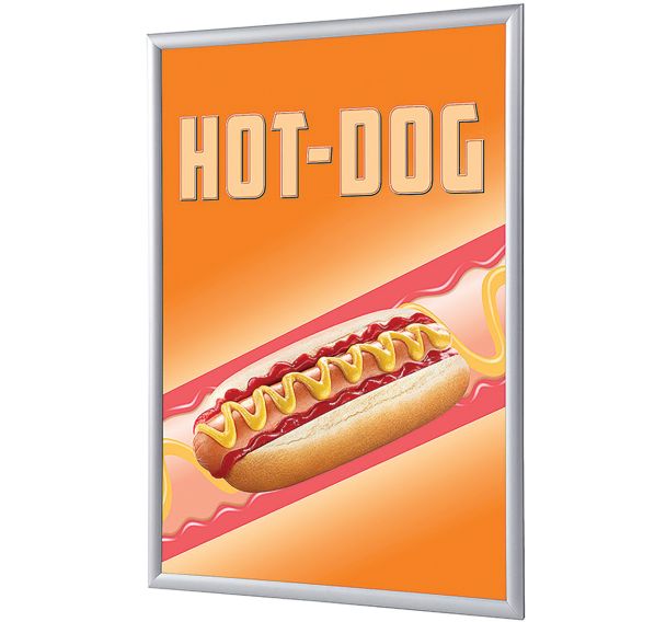 Cadre complet Clic-clac Hot-dog - Français - Showdown Displays