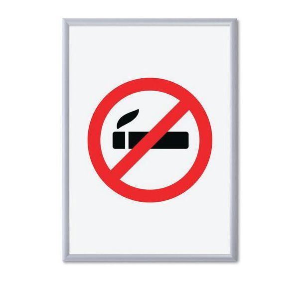 Cadre complet Clic-clac Non fumeurs - Showdown Displays