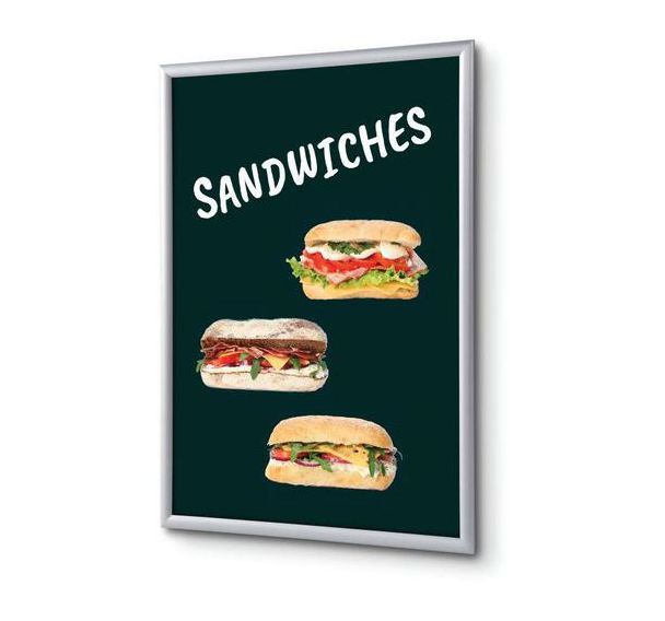 Cadre complet Clic-clac Sandwichs - Anglais - Showdown Displays