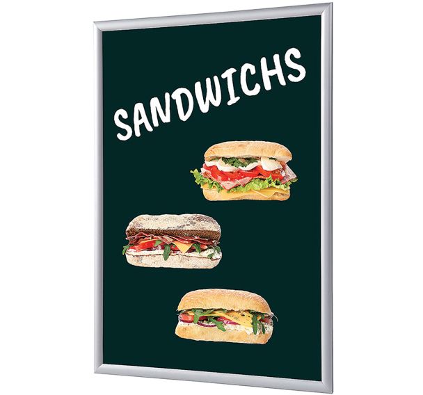 Cadre complet Clic-clac Sandwichs - Français - Showdown Displays