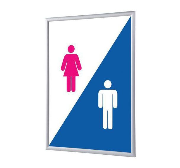 Cadre complet Clic-clac Sanitaires- Showdown Displays