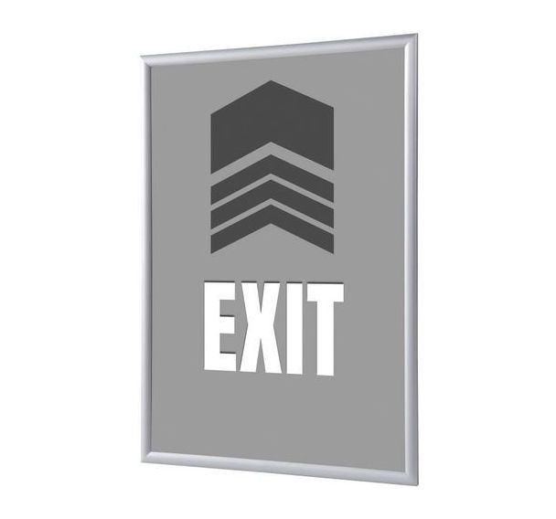 Cadre complet Clic-clac Sortie - Anglais - Showdown Displays