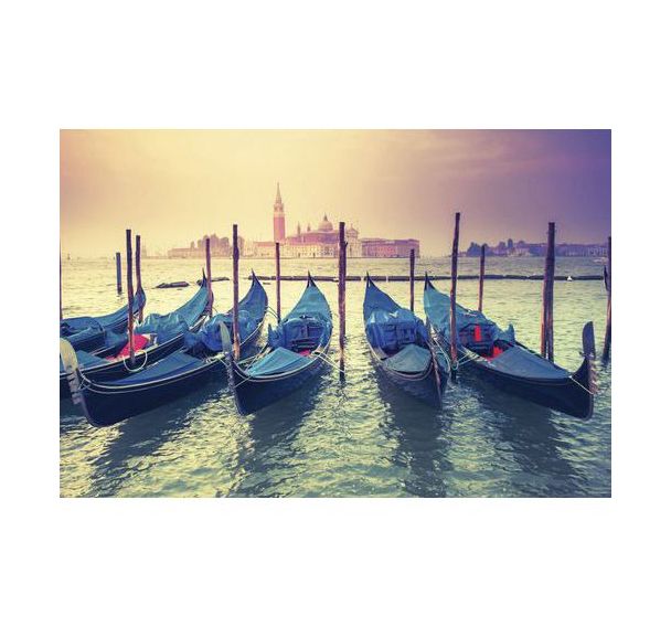 Cadre de décoration H65 x L 98 cm Le Grand Canal