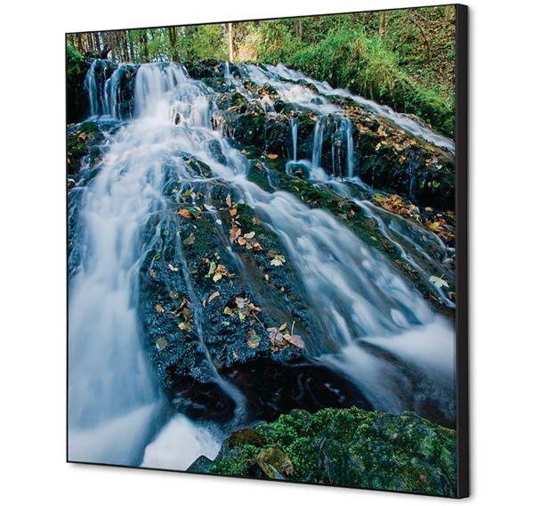 Cadre décoratif en tissu Forêt Cascade - Showdown Displays