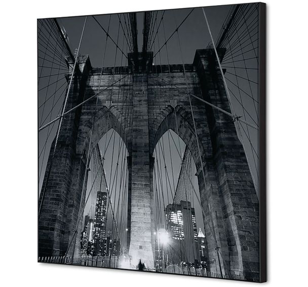 Cadre décoratif en tissu Pont de Manhattan - Showdown Displays