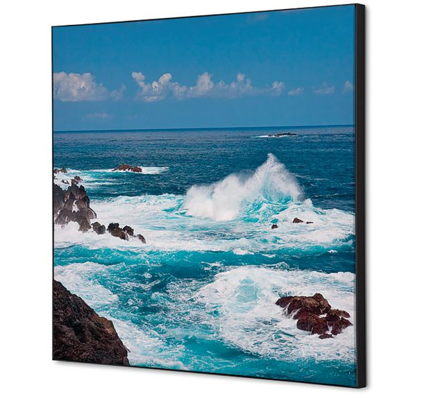 Cadre décoratif en tissu Vagues de mer - Showdown Displays