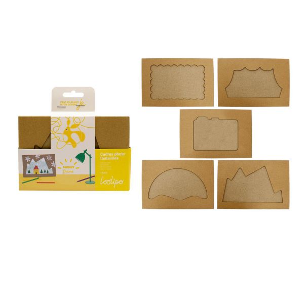 Cadre en carton fantaisie