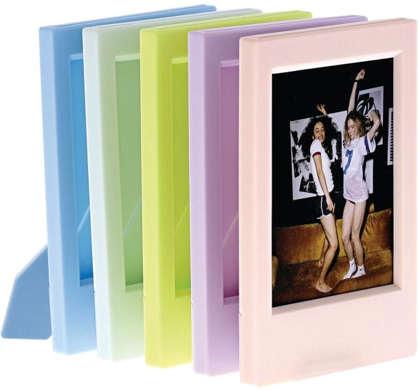 Cadre photo plastique format mini Lensy - Assorti