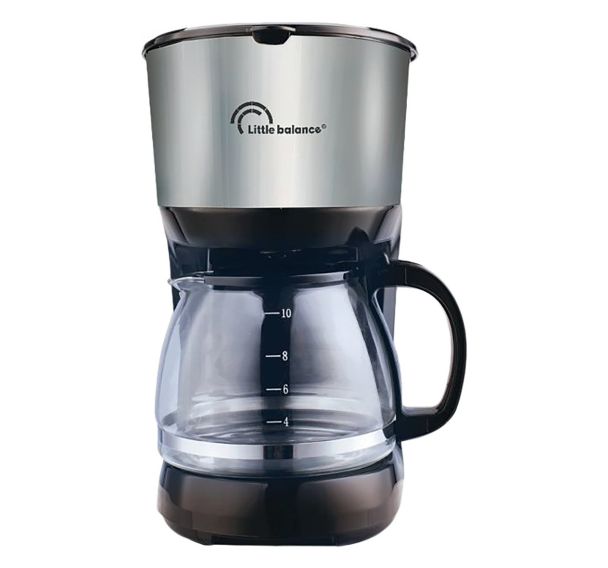Cafetière filtre 10T 750W noire-750 Watts-Little Balance