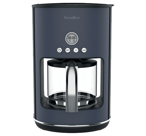 Cafetière filtre programmable 10-15 tasses-New Moon-15439-1080W-Terraillon