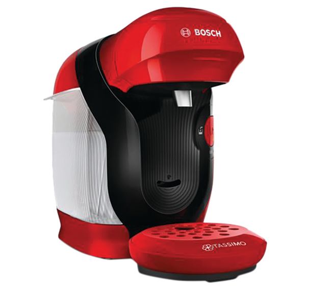 Cafetière multi-boissons Rouge - Tassimo Style - TAS113E -1400W- Bosch