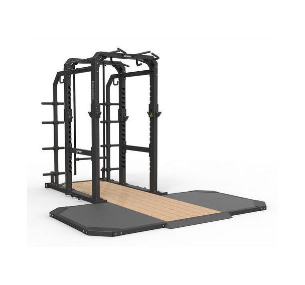 Cage de musculation avec plateforme - Spirit