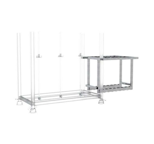 Cage pour balises pour palette de gerbage