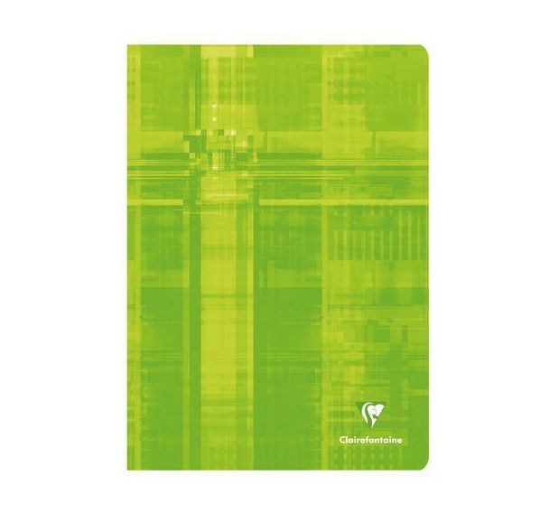 Cahier A4 petits carreaux+marge - Clairefontaine
