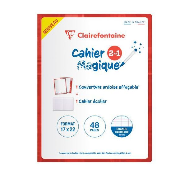 Cahier Magique 17x22cm - Clairefontaine