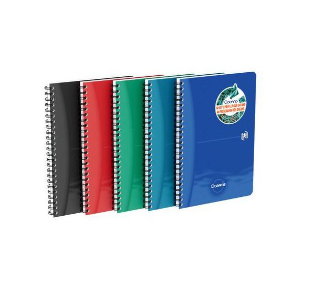 Cahier Oceanis intégrale 148x210 180 pages - Assorti - Oxford