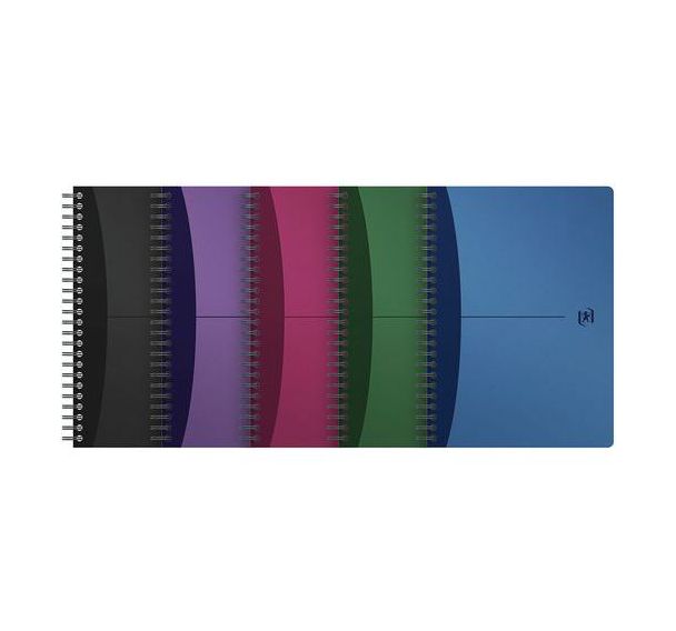Cahier Office Integral 148x210 180p 90g ligne assorti - Oxford