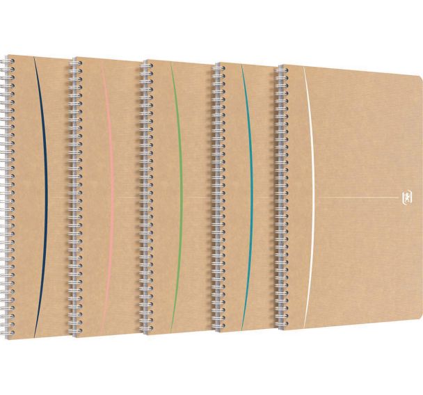 Cahier Oxford Touareg 210x297 180p 90g recyclé assorti - Oxford
