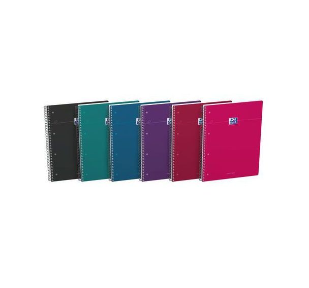 Cahier Smart Spirale 230x297 160p Ligné assorti Instense