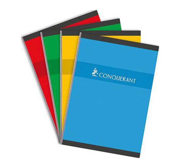 Cahier broché 70g A4 5x5 192 pages