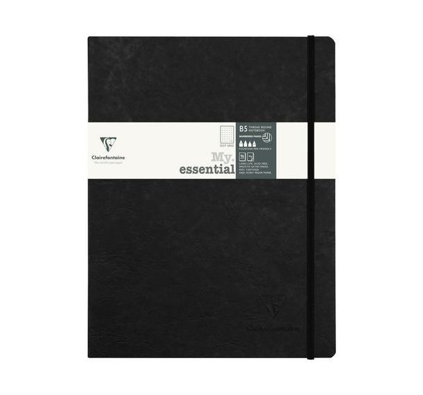 Cahier brochure cousue age bag B5 dot 192 pages - Clairefontaine