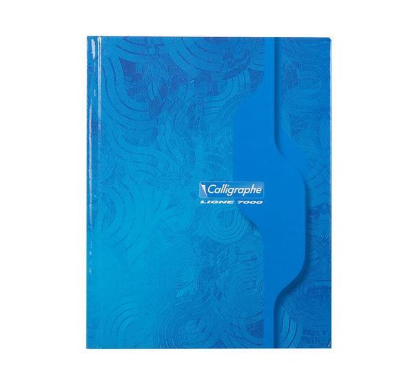 Cahier brochure rembordée rigide 7000 17x22cm - Calligraphe