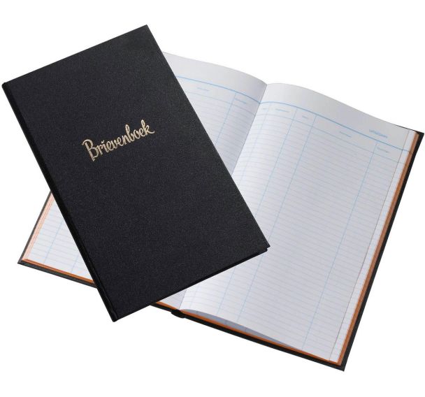 Cahier classique: 330x205 reliure cousue: 100 feuilles: noir