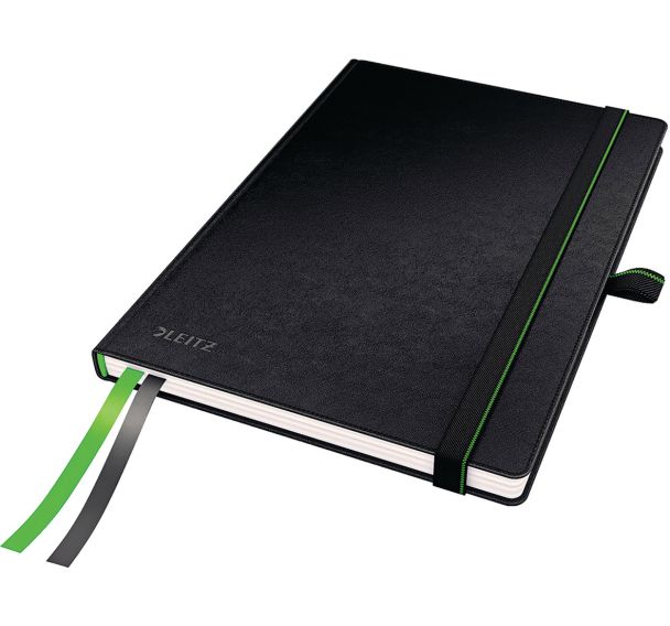 Cahier couverture rigide A5 Complete - Ligné - Leitz