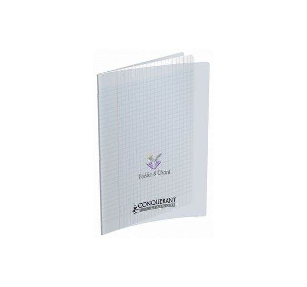 Cahier de poésie 96 pages format 21x29.7 cm