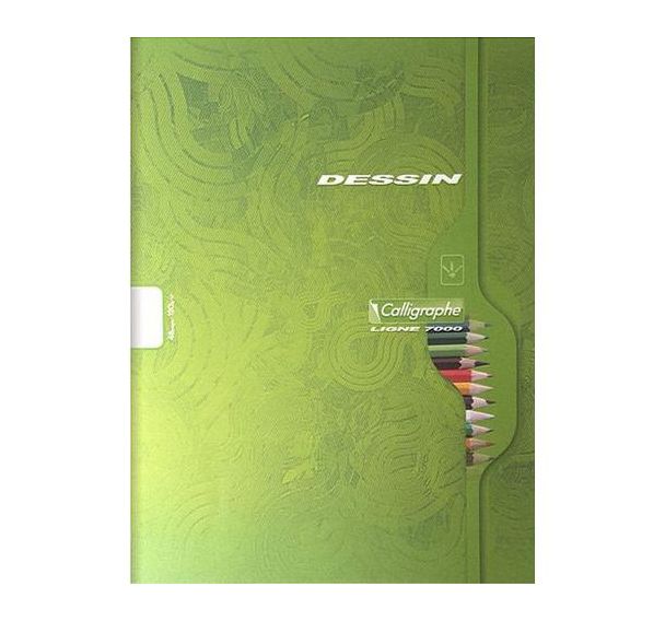 Cahier dessin albums maternelle 24x32 cm 120g 96 pages uni