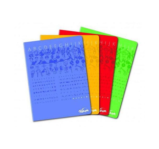 Cahier dessin albums maternelle 24x32 cm 48 pages uni 120g