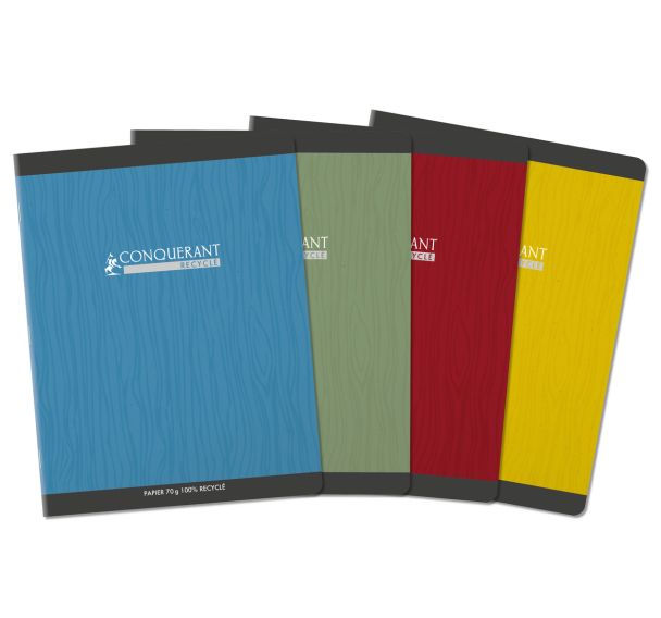 Cahier écologique 70g 96 pages seyes 17x22 cm
