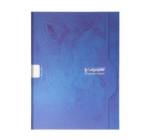 Cahier étudiant piqûre 24x32 cm 48 pages seyes 70g