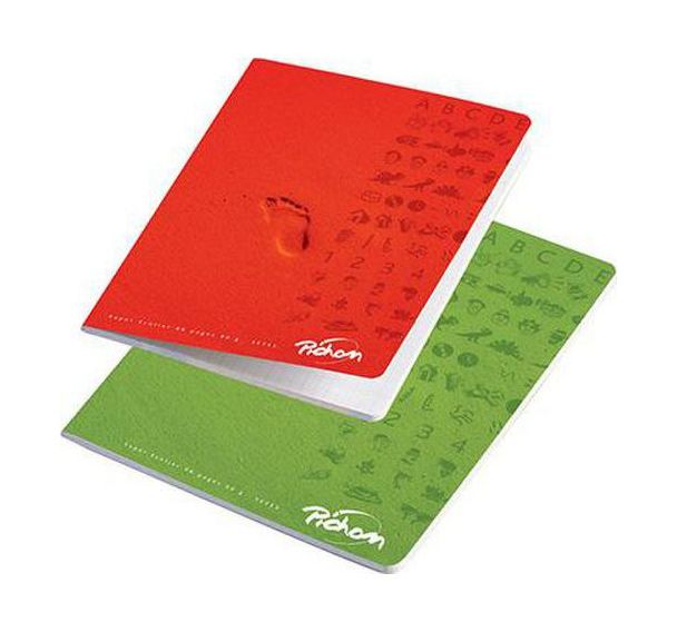 Cahier étudiant piqûre 70g 24x32 cm 5x5 96 pages