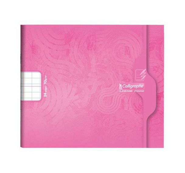 Cahier maternelle 17x14.7 cm 70g 24 pages double ligne 3mm