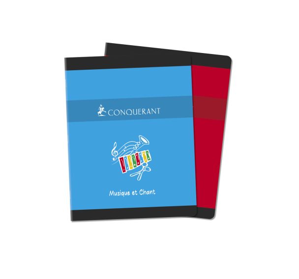 Cahier musique 17x22 cm 24 pages musique - 24 pages seyes