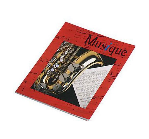 Cahier musique A4 24 pages musique - 24 pages seyes