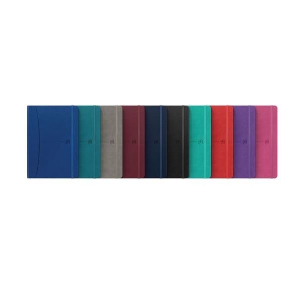 Cahier oxford-signature A5 160p 90g Q5 assortis - Oxford