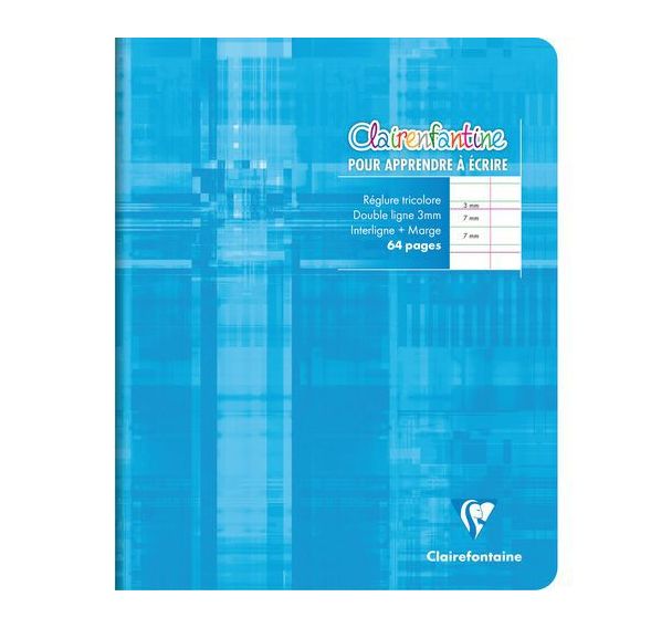 Cahier piqué 17x22 cm Clairenfantine - Clairefontaine