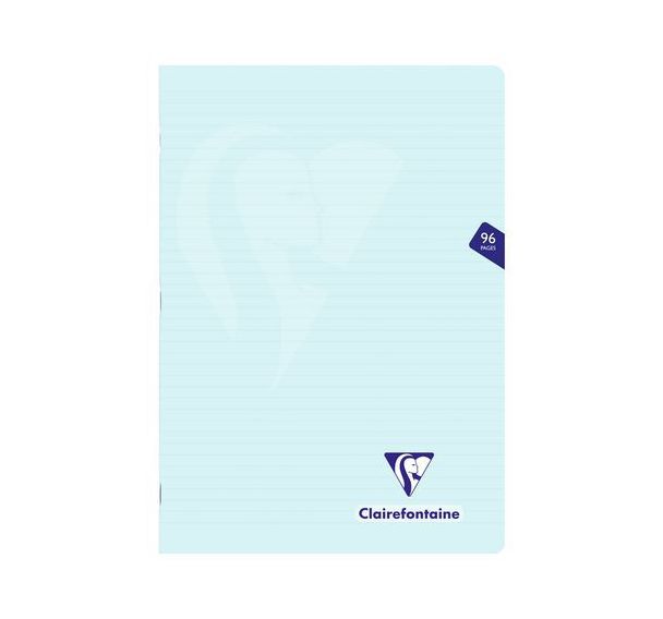Cahier piqué 21x29,7cm Mimesys Pastel 96p - Clairefontaine