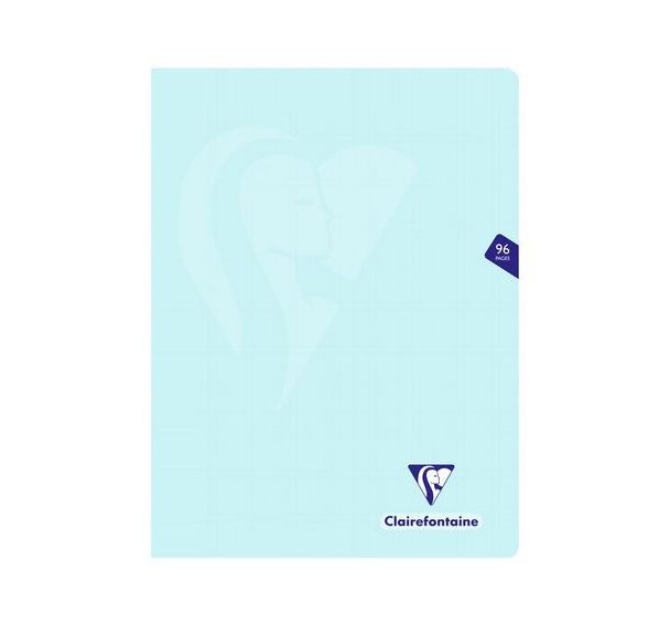 Cahier piqué 24x32 cm Mimesys Pastel - Clairefontaine